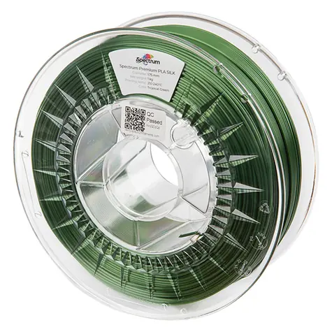 Spectrum 80266 3D filament PLA Silk tropical green | 1.75mm | 1000g