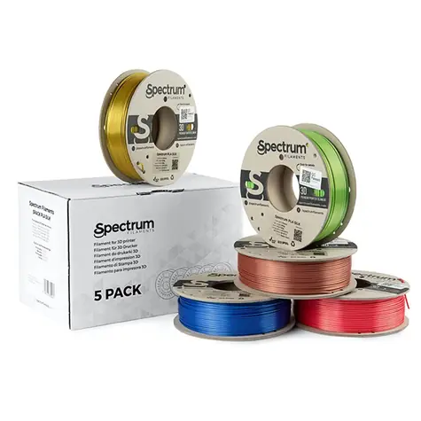 Spectrum 80750 3D filament PLA Silk mix Glorious Gold | 1.75mm | 5x250g