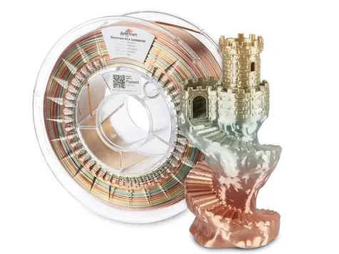 Spectrum 81021 3D filament PLA Silk Rainbow ancient | 1.75mm | 1000g