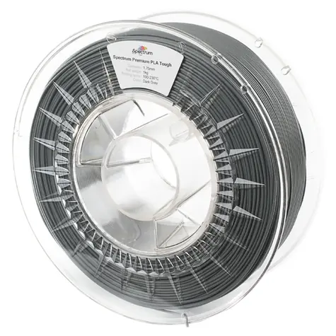 Spectrum 80196 3D filament PLA Tough dark grey | 1.75mm | 1000g