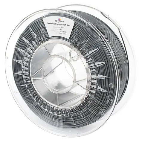 Spectrum 80238 3D filament PLA Matt dark grey | 1.75mm | 1000g