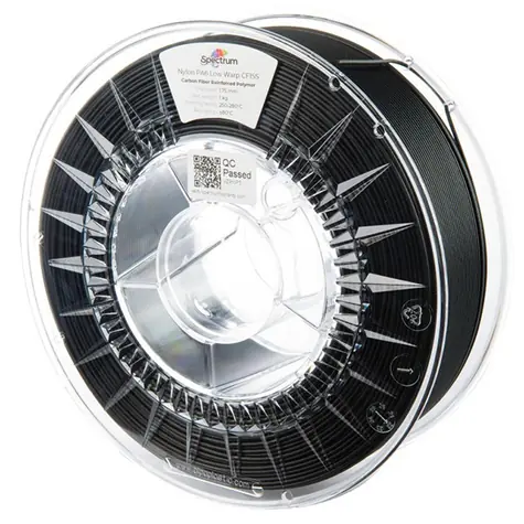 Spectrum 80719 3D filament PA6 Low Warp CF15S black | 1.75mm | 500g