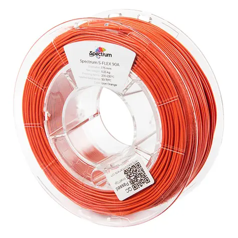 Spectrum 80251 3D filament S-Flex 90A lion orange | 1.75mm | 250g