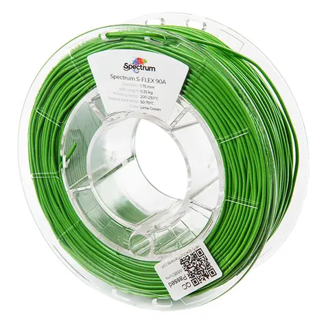 Spectrum 80253 3D filament S-Flex 90A lime green | 1.75mm | 250g