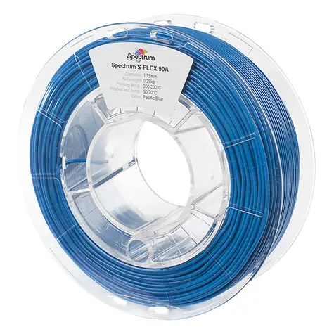 Spectrum 80264 3D filament S-Flex 90A pacific blue | 1.75mm | 250g