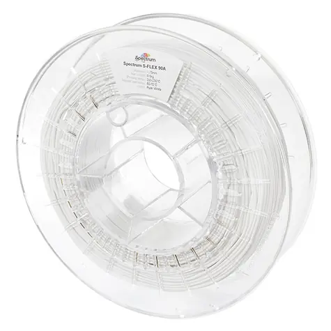 Spectrum 80254 3D filament S-Flex 90A polar white | 1.75mm | 500g