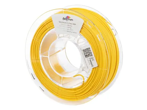 Spectrum 80524 3D filament S-Flex 98A bahama yellow | 1.75mm | 250g