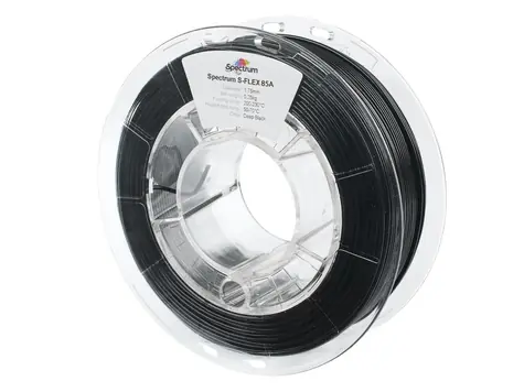 Spectrum 80567 3D filament S-Flex 85A deep black | 1.75mm | 250g