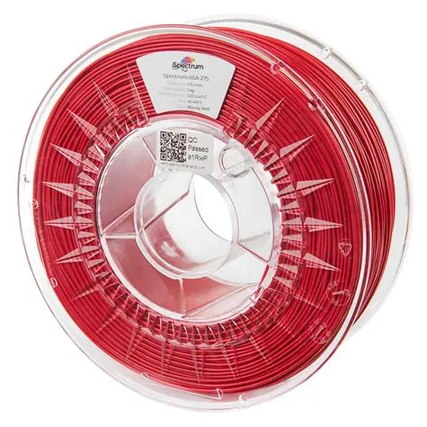 Spectrum 80300 3D filament ASA 275 bloody red | 1.75mm | 1000g