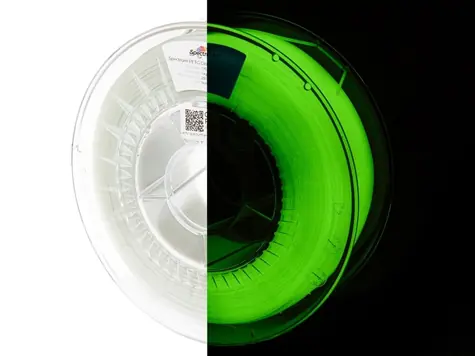 Spectrum 80538 3D filament PET-G glow in the dark yellow-green | 1.75mm | 1000g