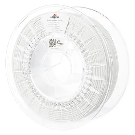 Spectrum 80743 3D filament PET-G/PTFE signal white | 1.75mm | 1000g