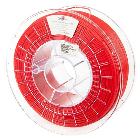 Spectrum 80657 3D filament Premium PCTG traffic red | 1.75mm | 1000g