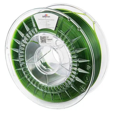 Spectrum 80735 3D filament Premium PCTG transparent green | 1.75mm | 1000g