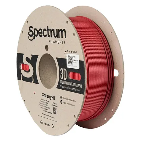 Spectrum 80702 3D filament GreenyHT strawberry red | 1.75mm | 1000g