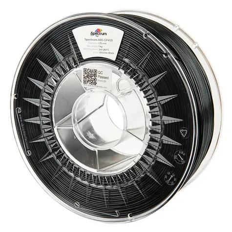 Spectrum 80348 3D filament ABS GP450 obsidian black | 1.75mm | 1000g