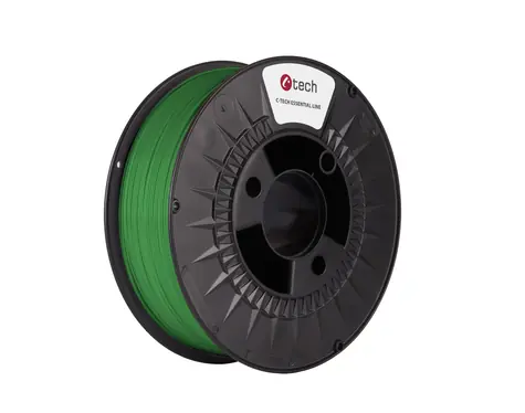 C-TECH ESSENTIAL LINE Filament PLA zelená | 1.75mm | 1kg