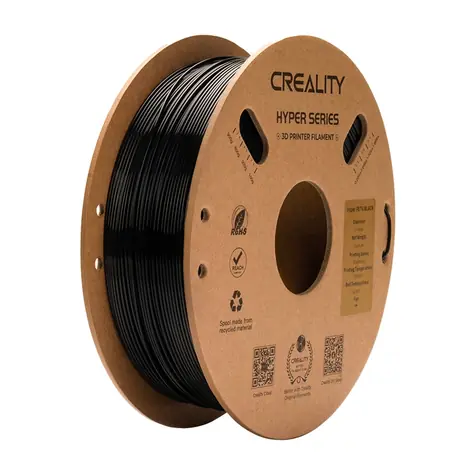 Creality Filament PETG černá / struna pro 3D tiskárnu / PETG / 1.75mm / 1kg
