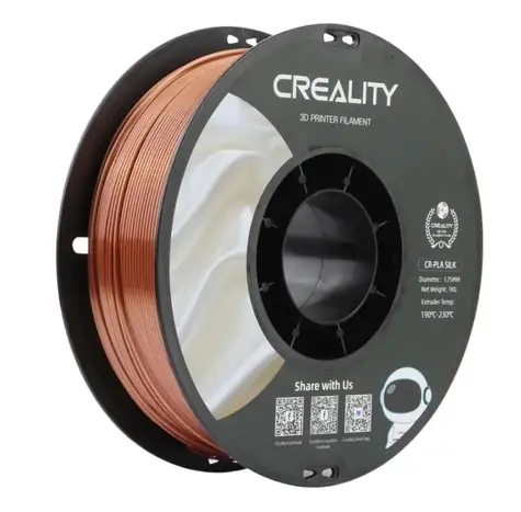 Creality Filament CR-Silk PLA červená / struna pro 3D tiskárnu / PLA / 1.75mm / 1kg
