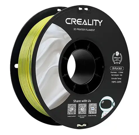 Creality Filament CR-Silk PLA žlutomodrá / struna pro 3D tiskárnu / PLA / 1.75mm / 1kg