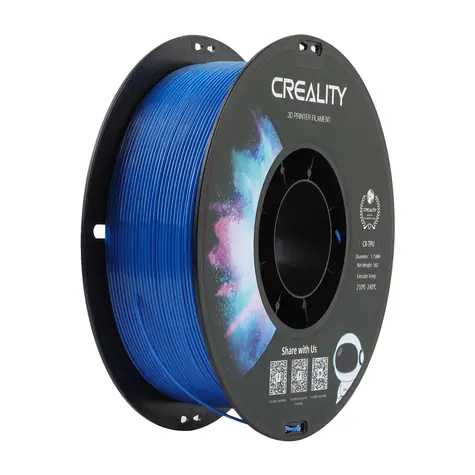 Creality Filament TPU modrá / struna pro 3D tiskárnu / TPU / 1.75mm / 1kg
