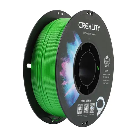 Creality Filament TPU zelená / struna pro 3D tiskárnu / TPU / 1.75mm / 1kg