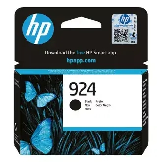 HP 4K0U6N SE1 originální cartridge 924 černá / OfficeJet Pro 8122e