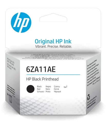 HP 6ZA11AE originální tisková hlava černá / pro HP Ink Tank 100/300/400 & HP Smart Tank 300/400