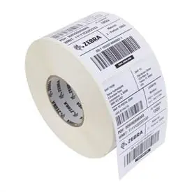 Zebra 8100T Cryocool PE etikety 30x15mm (1 role) / role 127mm / rulička 25.4mm / bílá lesklá / 4430ks / balení 1 role