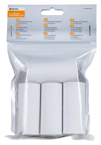 Denver PP-40 / papírové role pro tiskárnu KPC-1363/KPC-1370/KPC-1374BTa MBP-32B / 4 ks