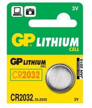 GP CR1220, knoflíková lithiová baterie kompatibilní s CR1220