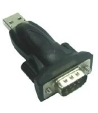 PremiumCord USB 2.0 - sériový port (COM) DB9M / převodník krátký