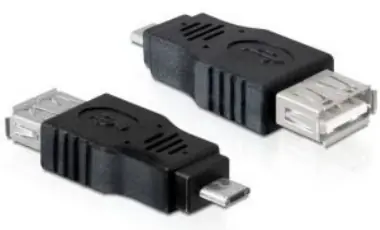 PremiumCord USB redukce  USB A/female  -  Micro USB/male