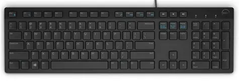 DELL KB-216 RU / Multimediální klávesnice / USB / černá
