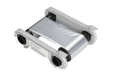 Evolis barvící páska (monochrome) stříbrná / kapacita až 1000 karet