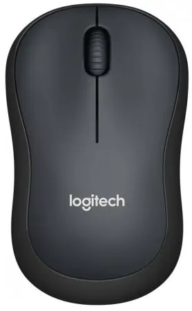 Logitech Wireless Mouse M220 Silent černá / bezdrátová optická myš / 3 tlačítka / 1000dpi