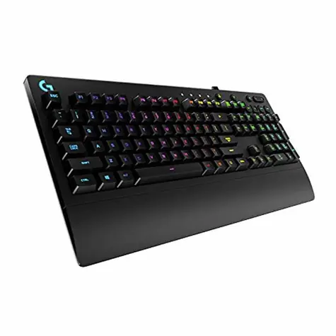 Logitech G213 černá / herní klávesnice / USB / Drátová / US