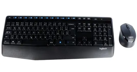 Logitech Wireless Combo MK345 - CZ / bezdrátová sada klávesnice a myši / CZ