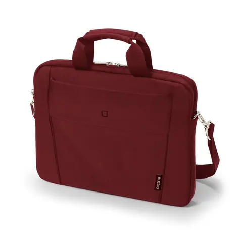 Dicota Slim Case BASE 13-14.1 červená / Brašna na notebook / Nylon