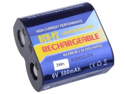 AVACOM Nabíjecí fotobaterie CR-P2 / DL223A / Li-Fe / 6V / 500mAh / 3Wh
