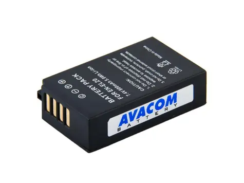 AVACOM Náhradní baterie Nikon EN-EL20 / Li-Ion / 7.4V / 800mAh / 11.1Wh
