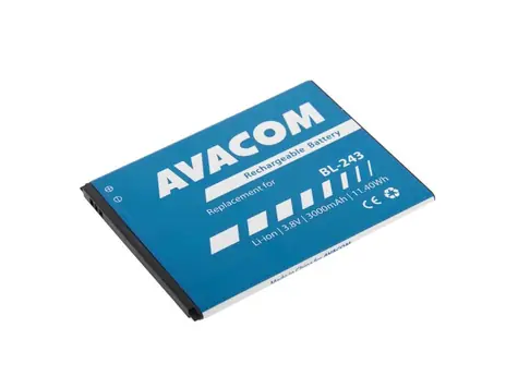 AVACOM Baterie do mobilu Lenovo A7000 / Li-Ion / 3.8V / 3000mAh / (náhrada BL243)