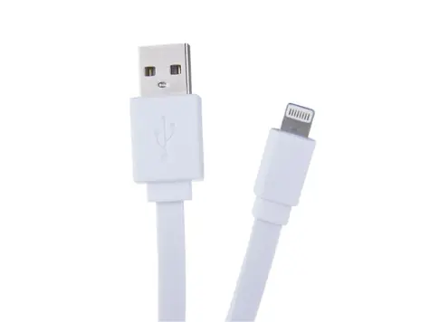 AVACOM LIG-120W bílá / kabel USB - Lightning / 120cm