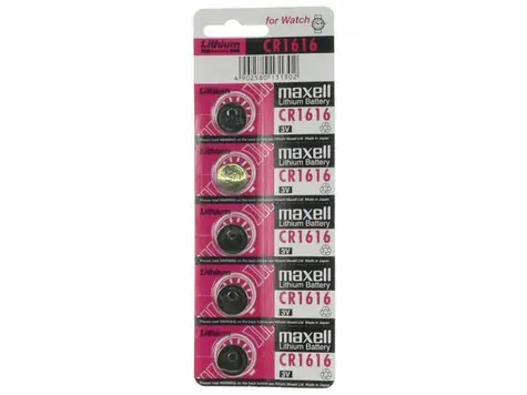 Maxell Lithium Nenabíjecí knoflíková baterie CR1616 / 1ks / Blistr