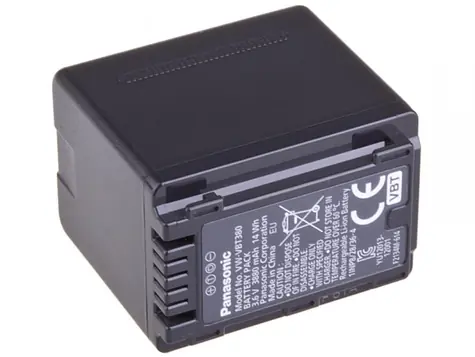 Panasonic VW-VBT380 / Li-Ion / 3.6V / 3880mAh / 14Wh