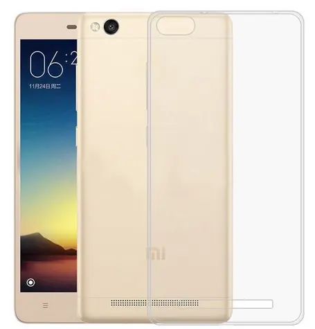 Xiaomi NYE5628TY Original TPU pouzdro pro Redmi 4A čirá