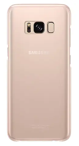 SAMSUNG Clear Cover zadní kryt pro Samsung Galaxy S8 růžová