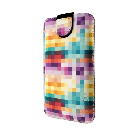 FIXED Soft Slim Pouzdro se zavíráním vel. 5XL motiv Dice / PU kůže 