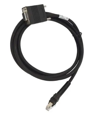 ZEBRA kabel RS-232 / DB9 F / TxD on 2 / ext. napájení / rovný / 2m