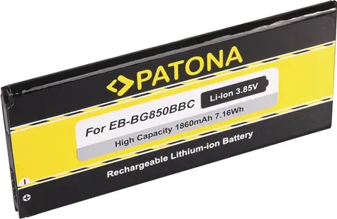 PATONA baterie pro mobil Samsung Alpha SM-G850F / 1860mAh / 3.85V / Li-Ion 
