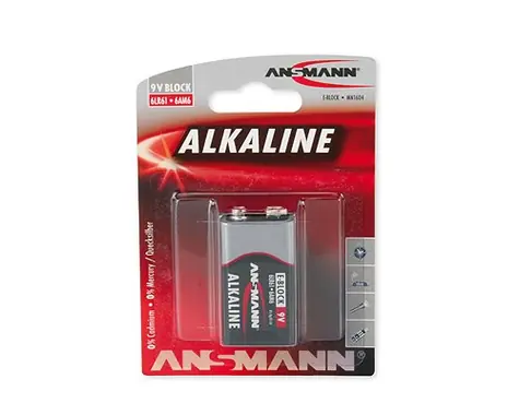 Ansmann 6LR61 9V-Block RED baterie 9V alkalická